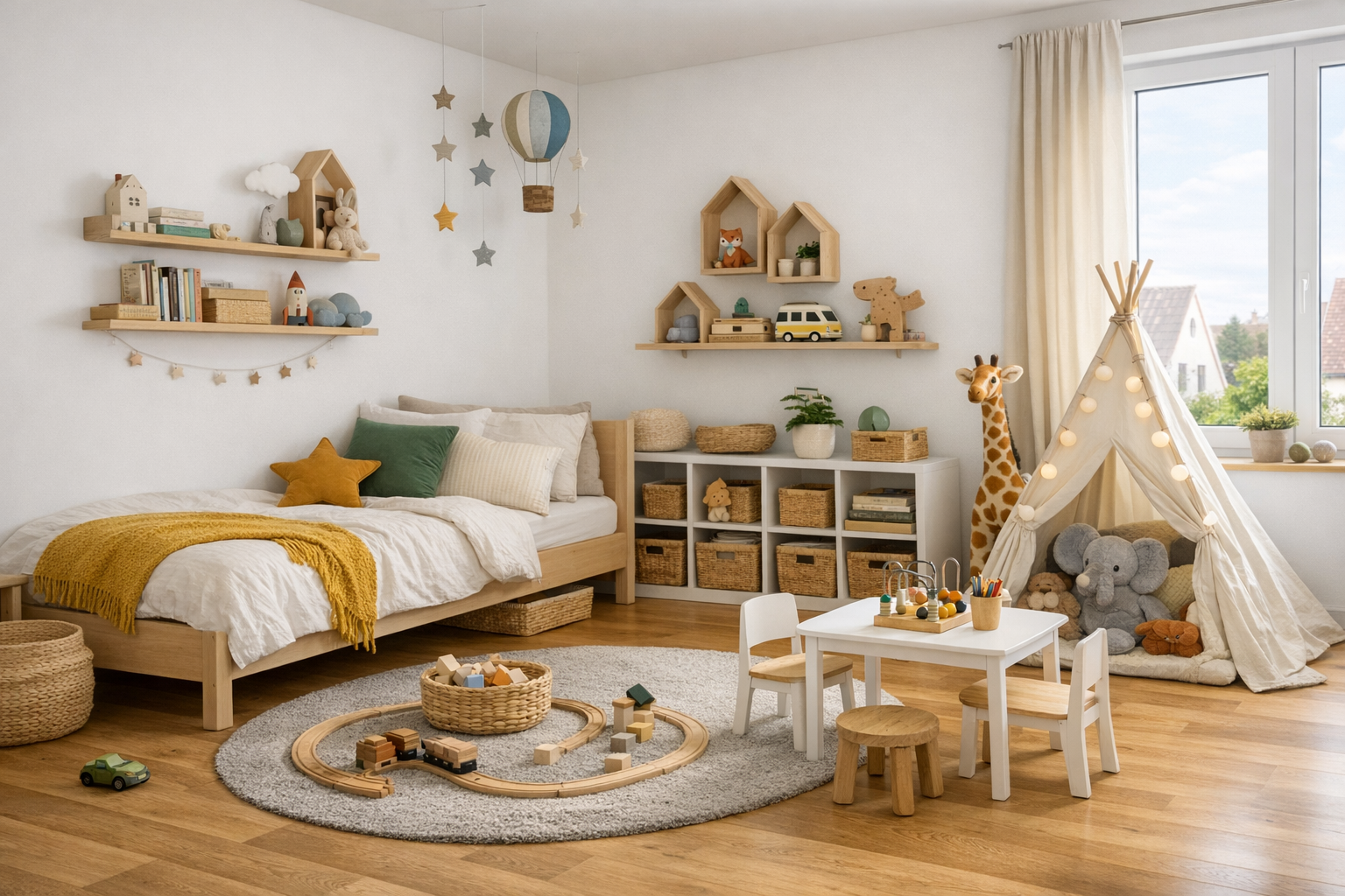Kinderzimmer einrichten: Ideen, die mitwachsen