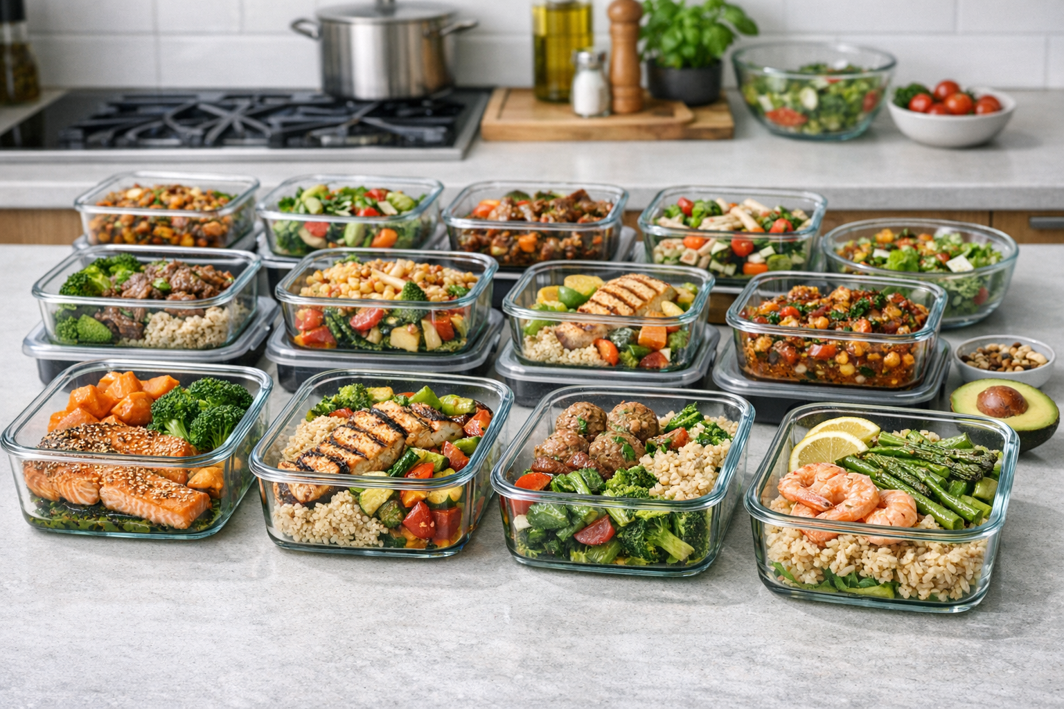 Meal Prep für Familien: Wochenplan, der Zeit und Nerven spart